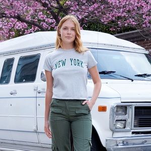Heather Grey New York T-Shirt brandy (new)